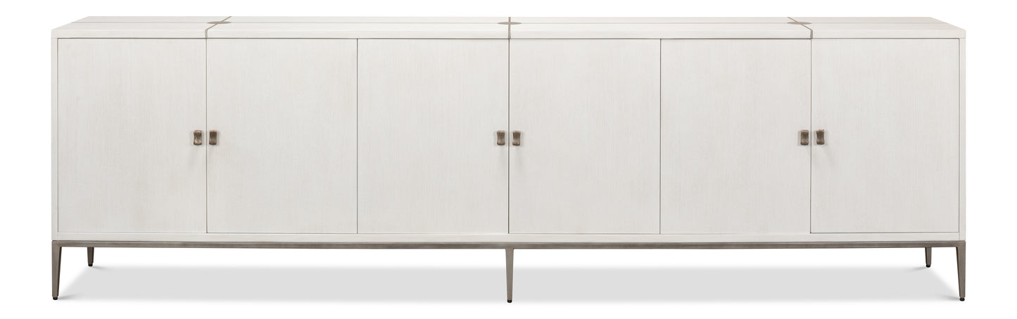 Sarreid - Barton Cabinet Working White - White - Transitional