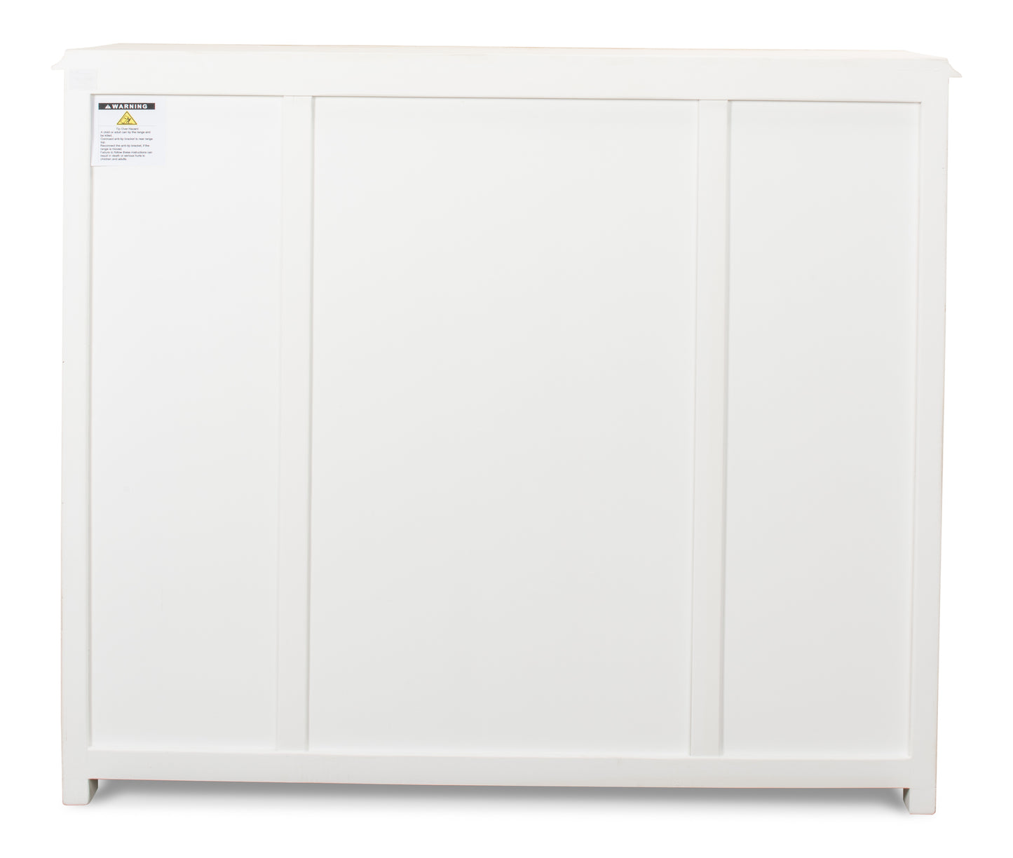 Sarreid - White Swan Tall Sideboard - White - CoastalBeach