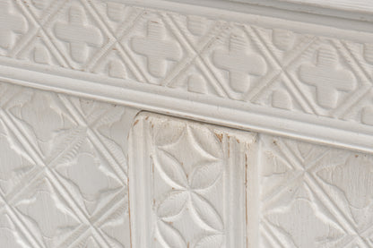 Sarreid - Persian Sideboard  Antique White - White - Eclectic