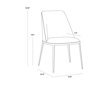 Sunpan Dover Dining Chair - Set Of 2
