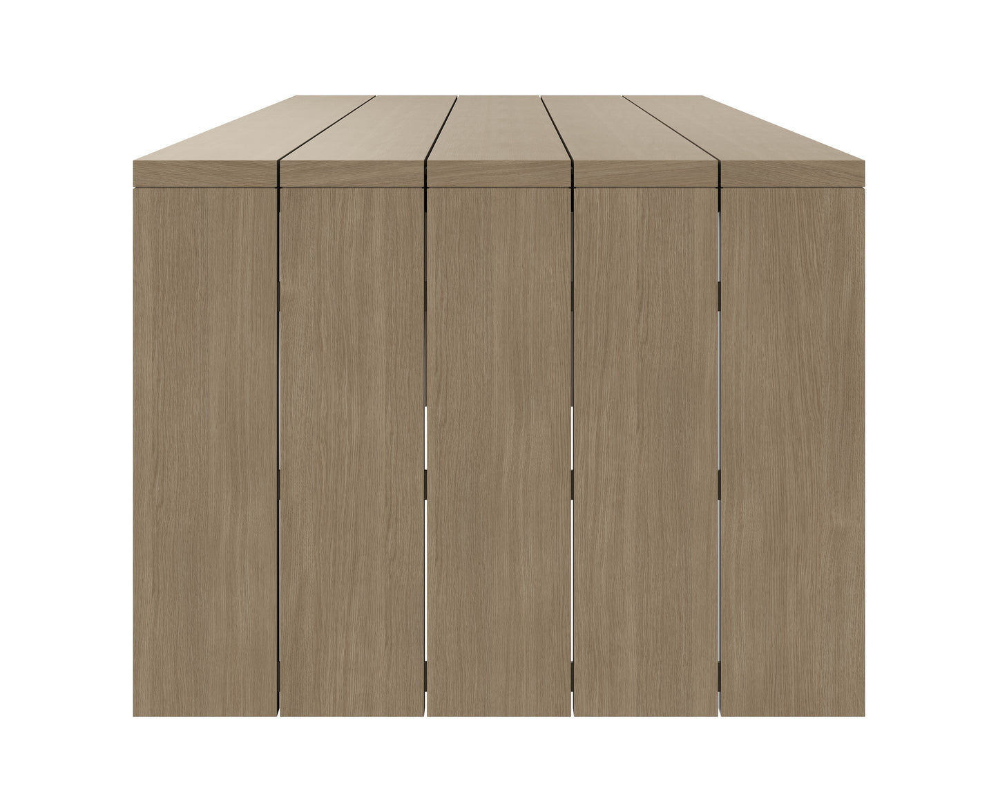 Sunpan Viga Dining Table - Drift Brown - 94.5" - 110828 - Sunpan - $4998.00