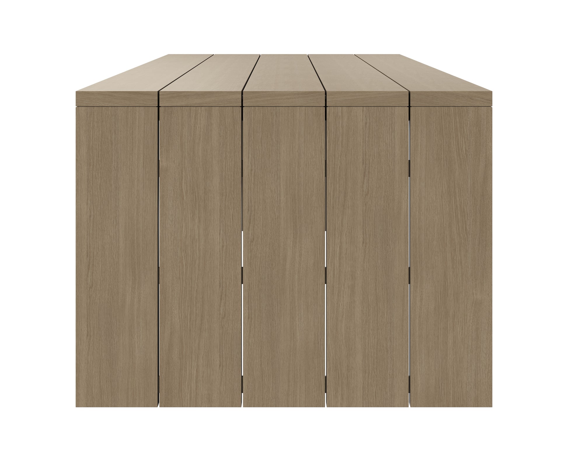 Sunpan Viga Dining Table - Drift Brown - 94.5" - 110828 - Sunpan - $4998.00