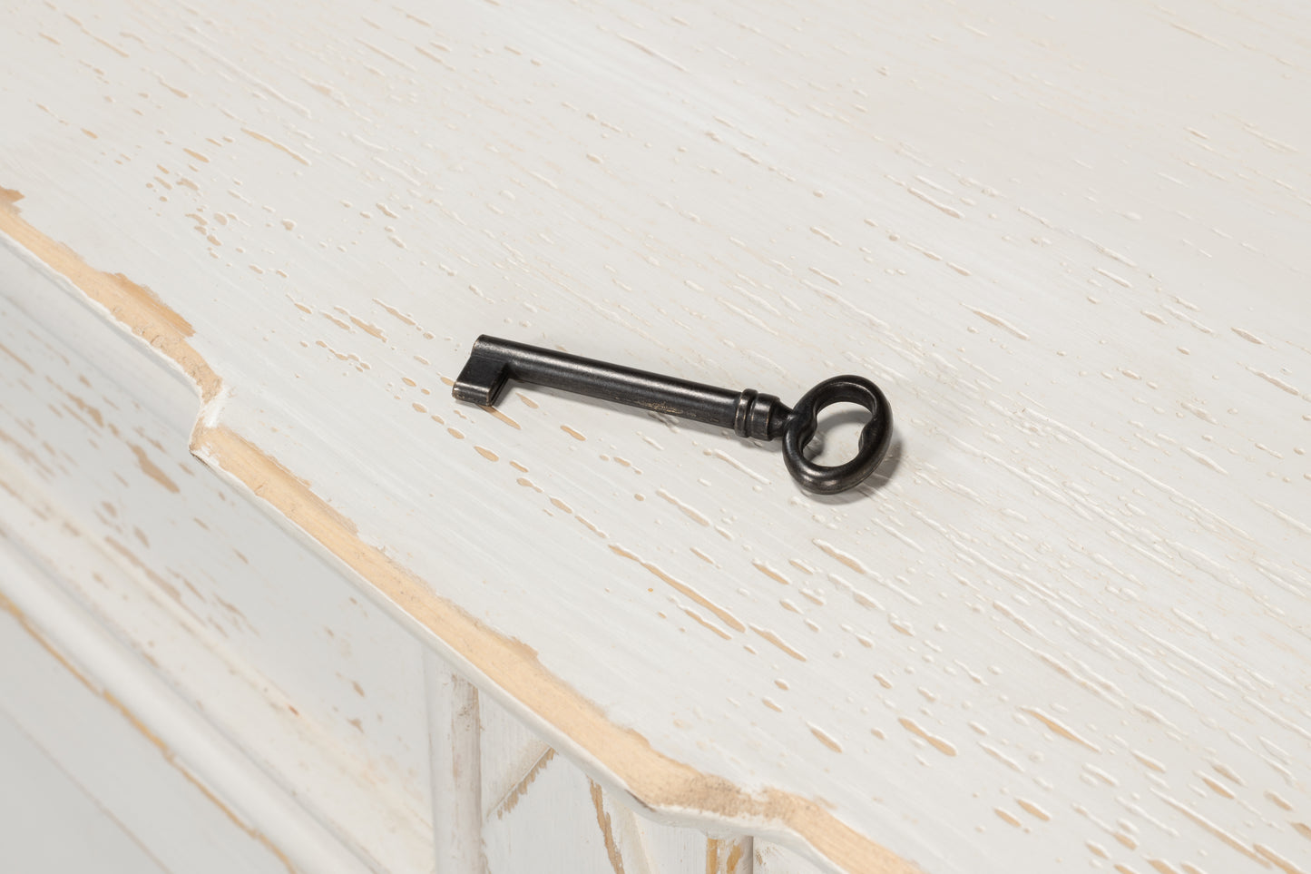 Sarreid - Diamond Wall Sideboard  Whitewash Finish - White - CoastalBeach