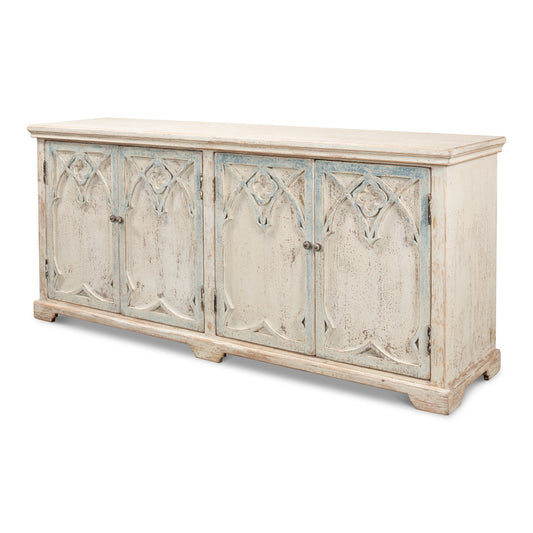 Sarreid - Alambra Sideboard - White - Traditional