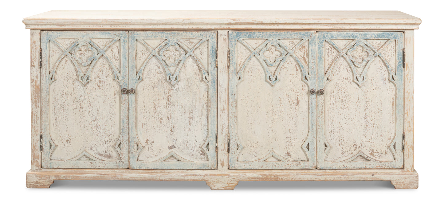 Sarreid - Alambra Sideboard - White - Traditional