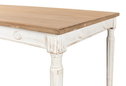 Sarreid - Lady's Dining Table - White - FrenchCountry