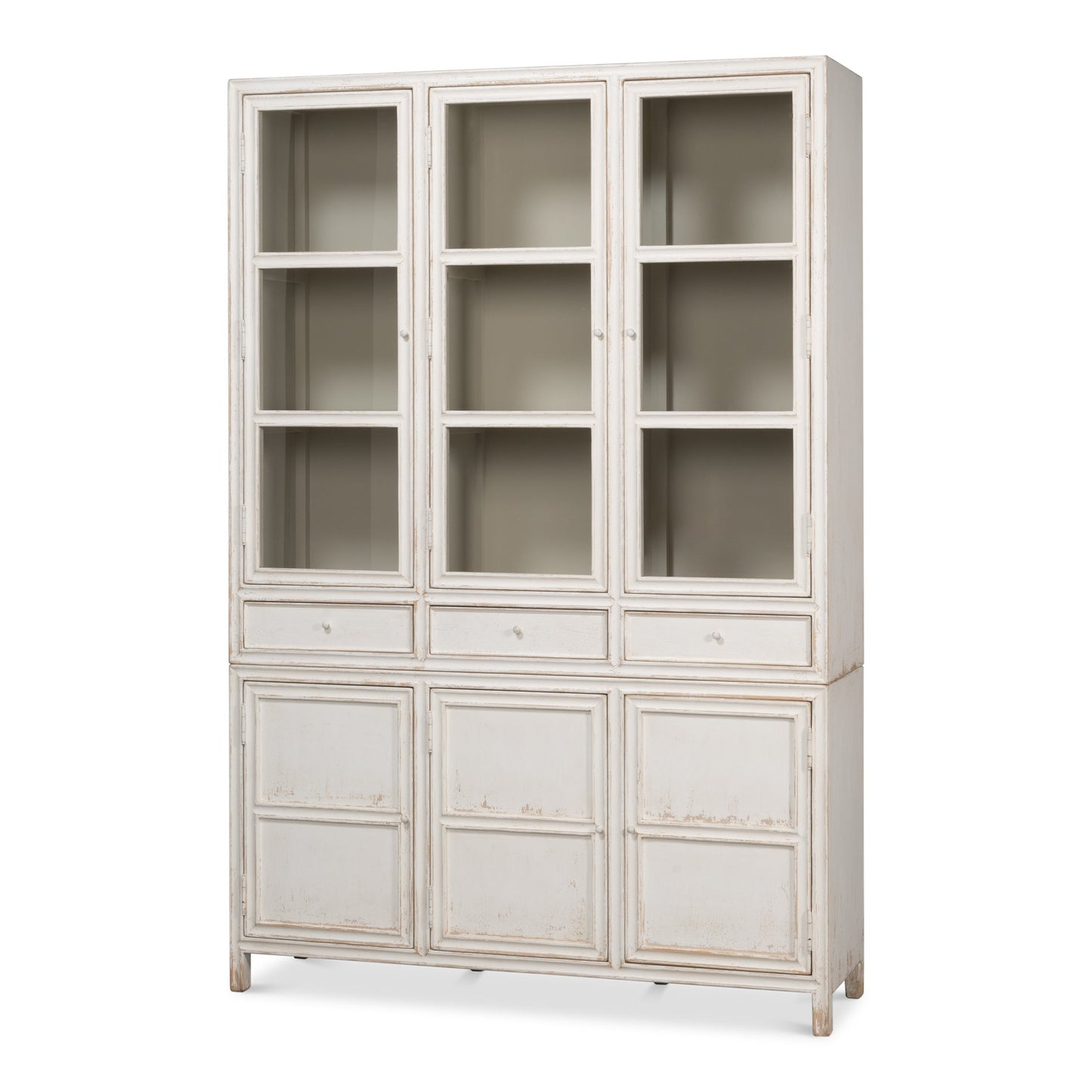 Sarreid - Simplicity Bookcase - White - Contemporary