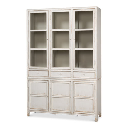 Sarreid - Simplicity Bookcase - White - Contemporary