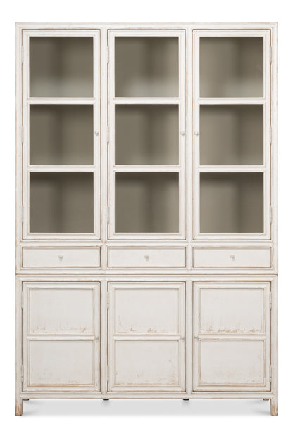 Sarreid - Simplicity Bookcase - White - Contemporary