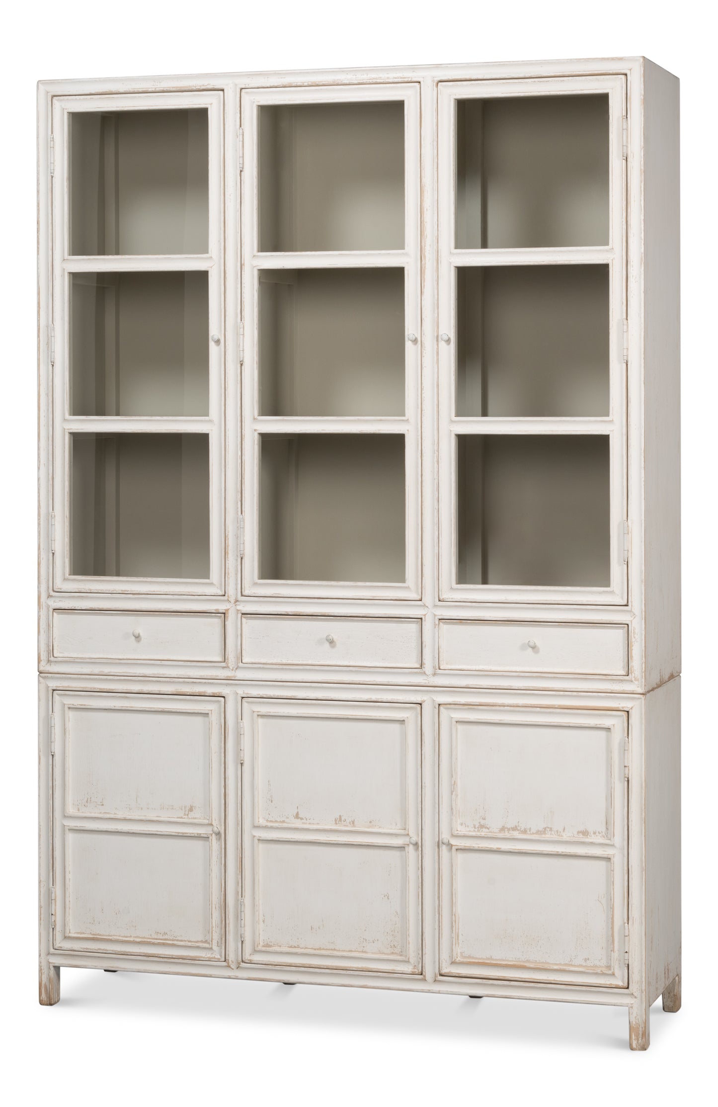 Sarreid - Simplicity Bookcase - White - Contemporary