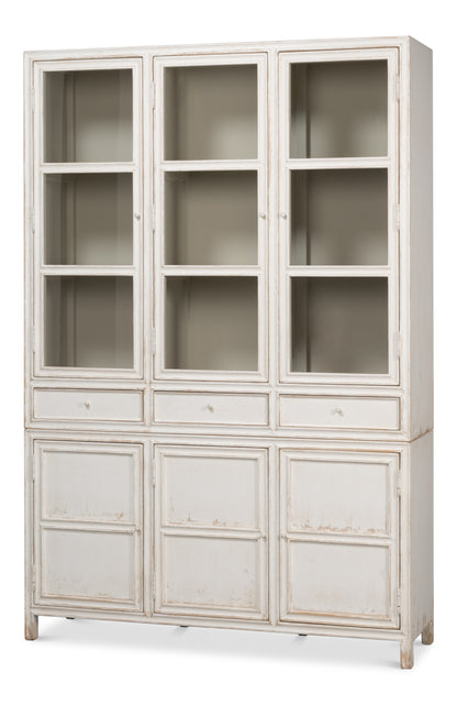 Sarreid - Simplicity Bookcase - White - Contemporary
