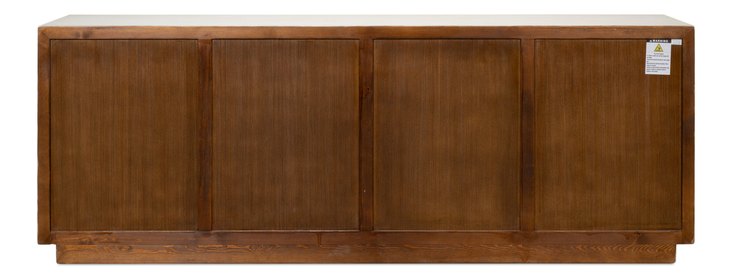 Sarreid - Modern Sideboard - White - Contemporary