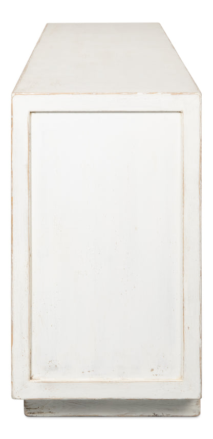 Sarreid - Modern Sideboard - White - Contemporary