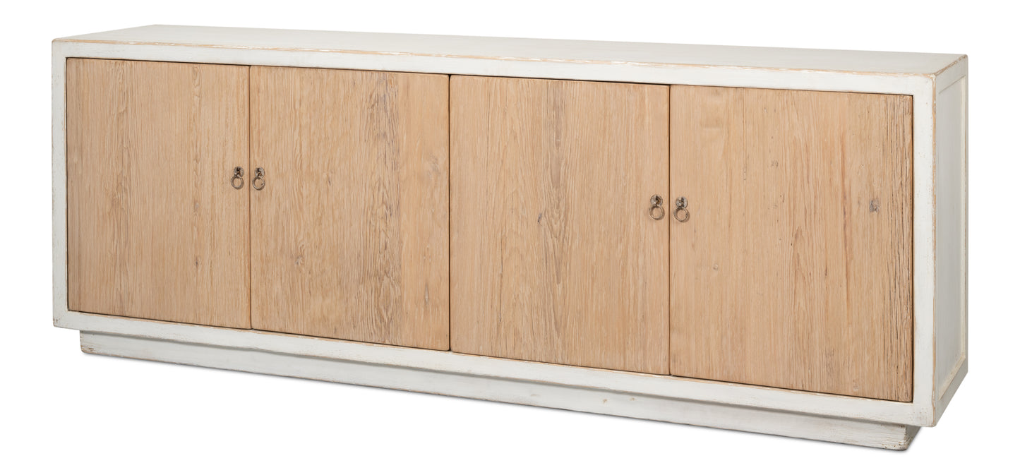 Sarreid - Modern Sideboard - White - Contemporary