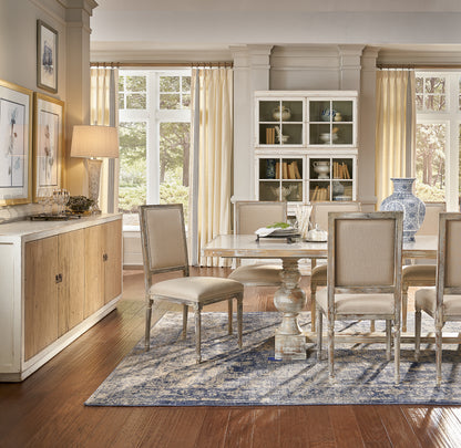 Sarreid - Modern Sideboard - White - Contemporary