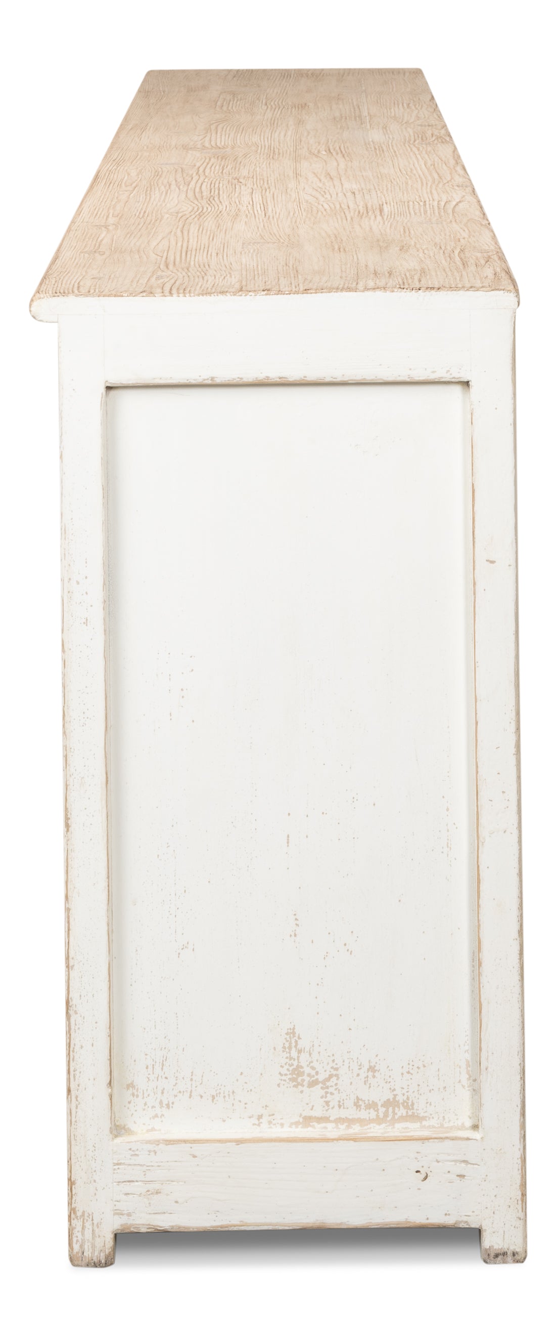 Sarreid - Eight Is Enough Sideboard Whitewash - White - Traditional