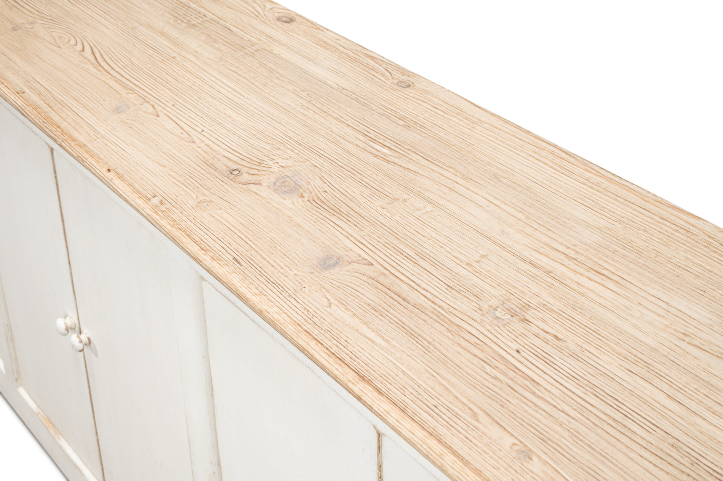 Sarreid - Eight Is Enough Sideboard Whitewash - White - Traditional