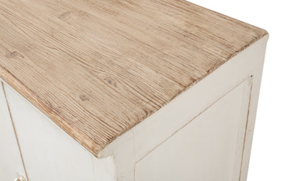 Sarreid - Eight Is Enough Sideboard Whitewash - White - Traditional