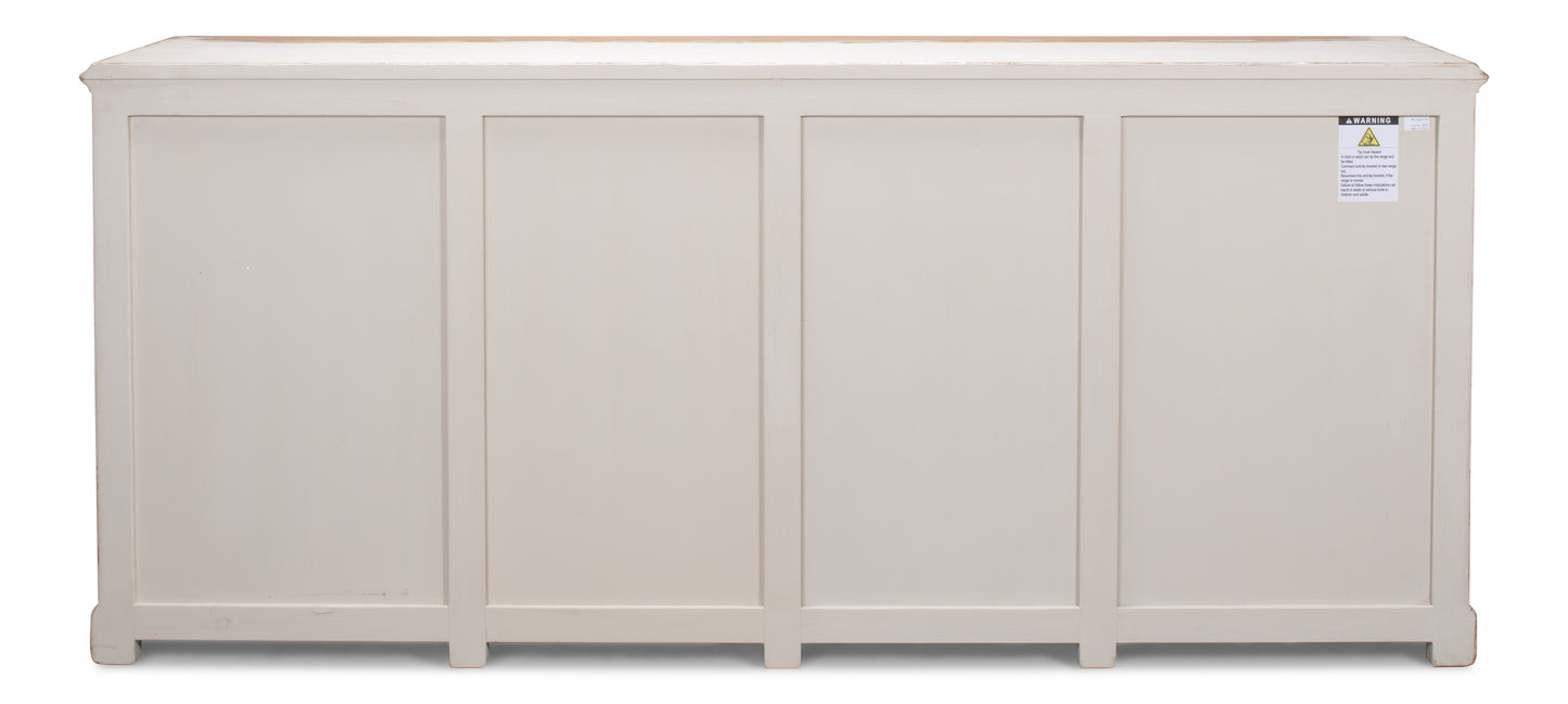 Sarreid - Villefranche Sideboard - White - Traditional
