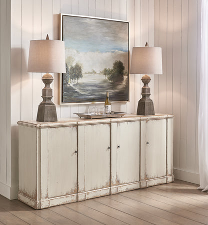 Sarreid - Villefranche Sideboard - White - Traditional