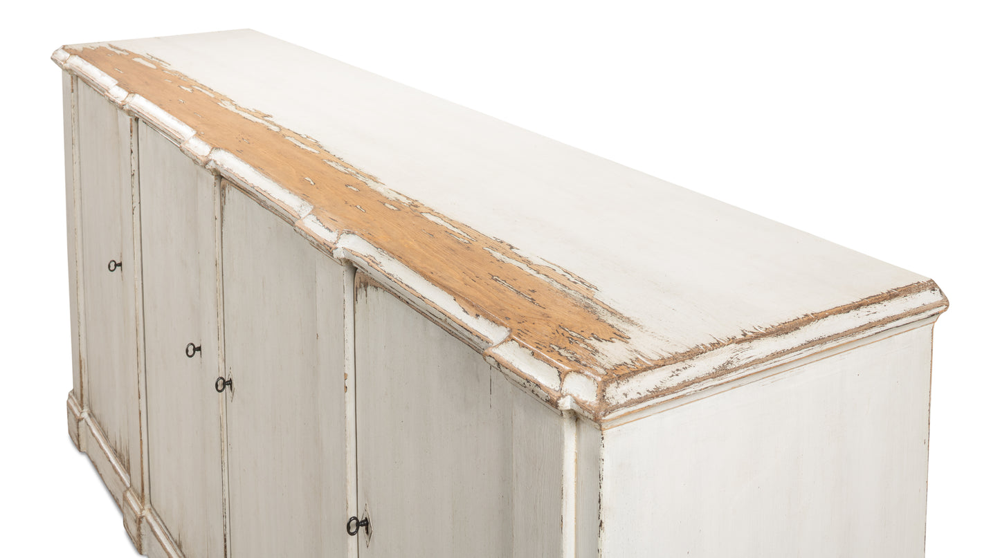 Sarreid - Villefranche Sideboard - White - Traditional