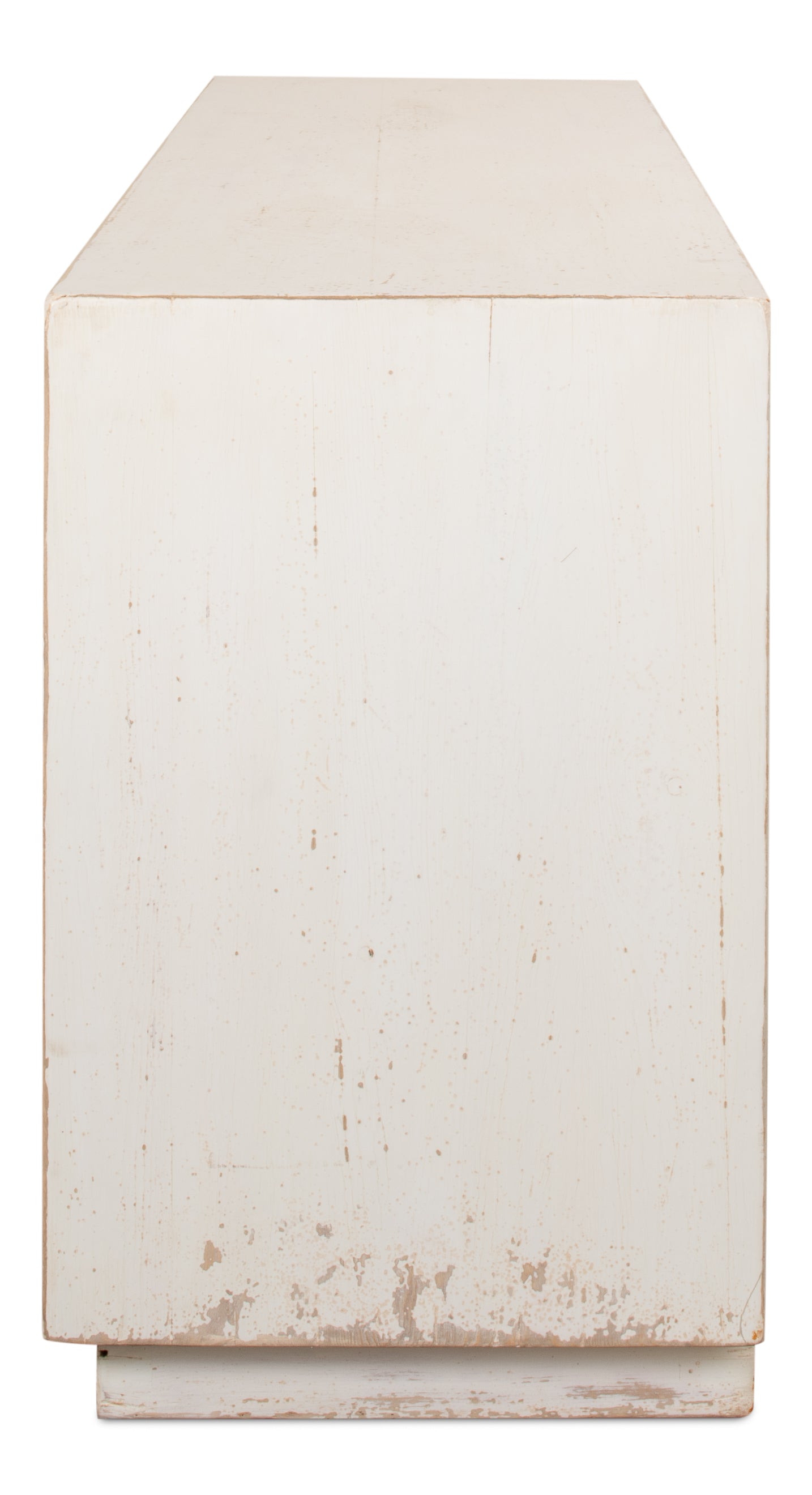 Sarreid - Louvered Sideboard  Whitewash - White - Transitional