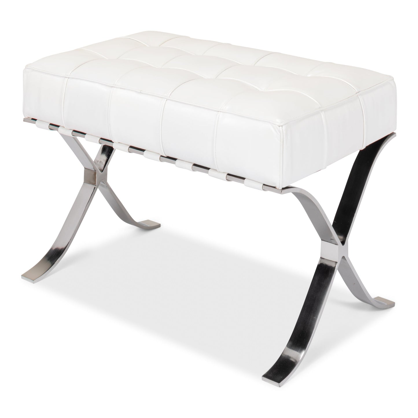 Sarreid - Catalunya Bench - White - Contemporary