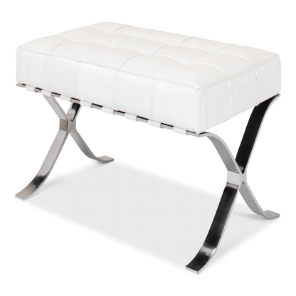 Sarreid - Catalunya Bench - White - Contemporary