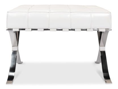 Sarreid - Catalunya Bench - White - Contemporary