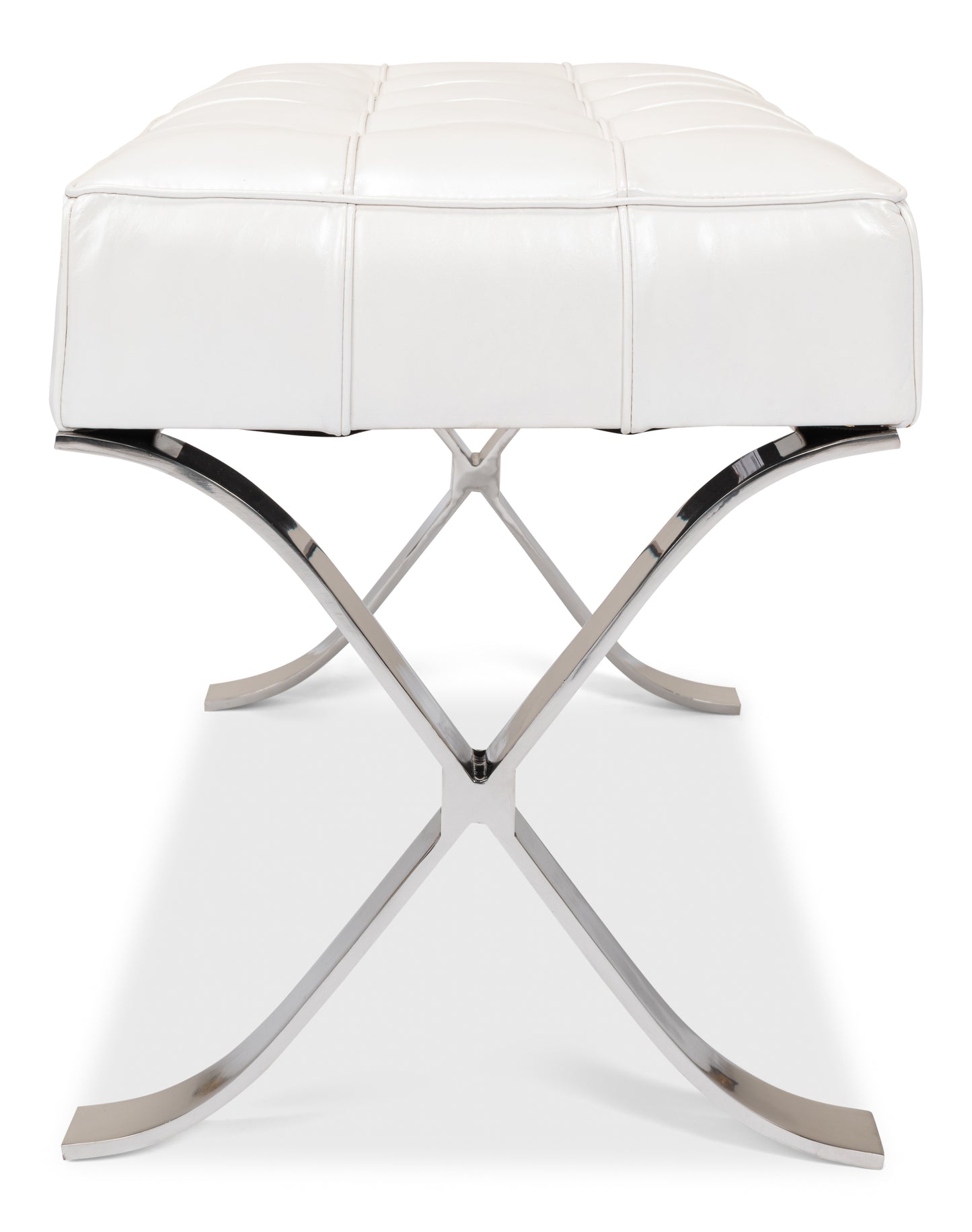 Sarreid - Catalunya Bench - White - Contemporary