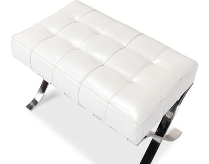 Sarreid - Catalunya Bench - White - Contemporary