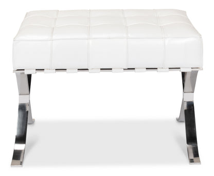 Sarreid - Catalunya Bench - White - Contemporary