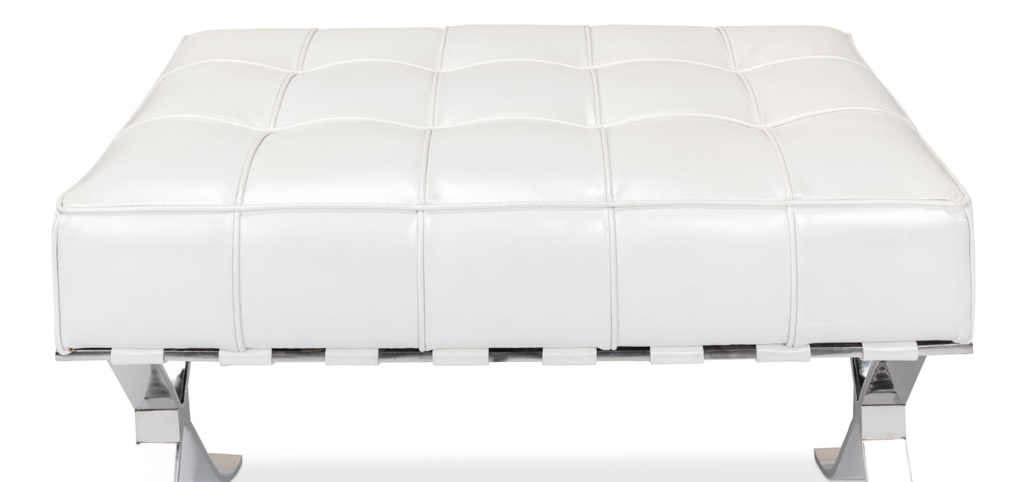 Sarreid - Catalunya Bench - White - Contemporary