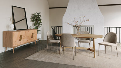 Moe's Home 76" Trie Dining Table