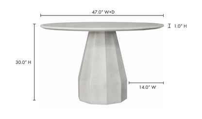 Moe's Home Templo Outdoor Dining Table - JK-1010-18-0