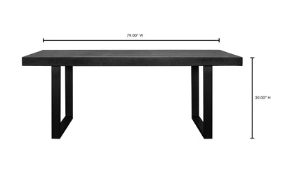 Moe's Home 79" Jedrik Outdoor Dining Table