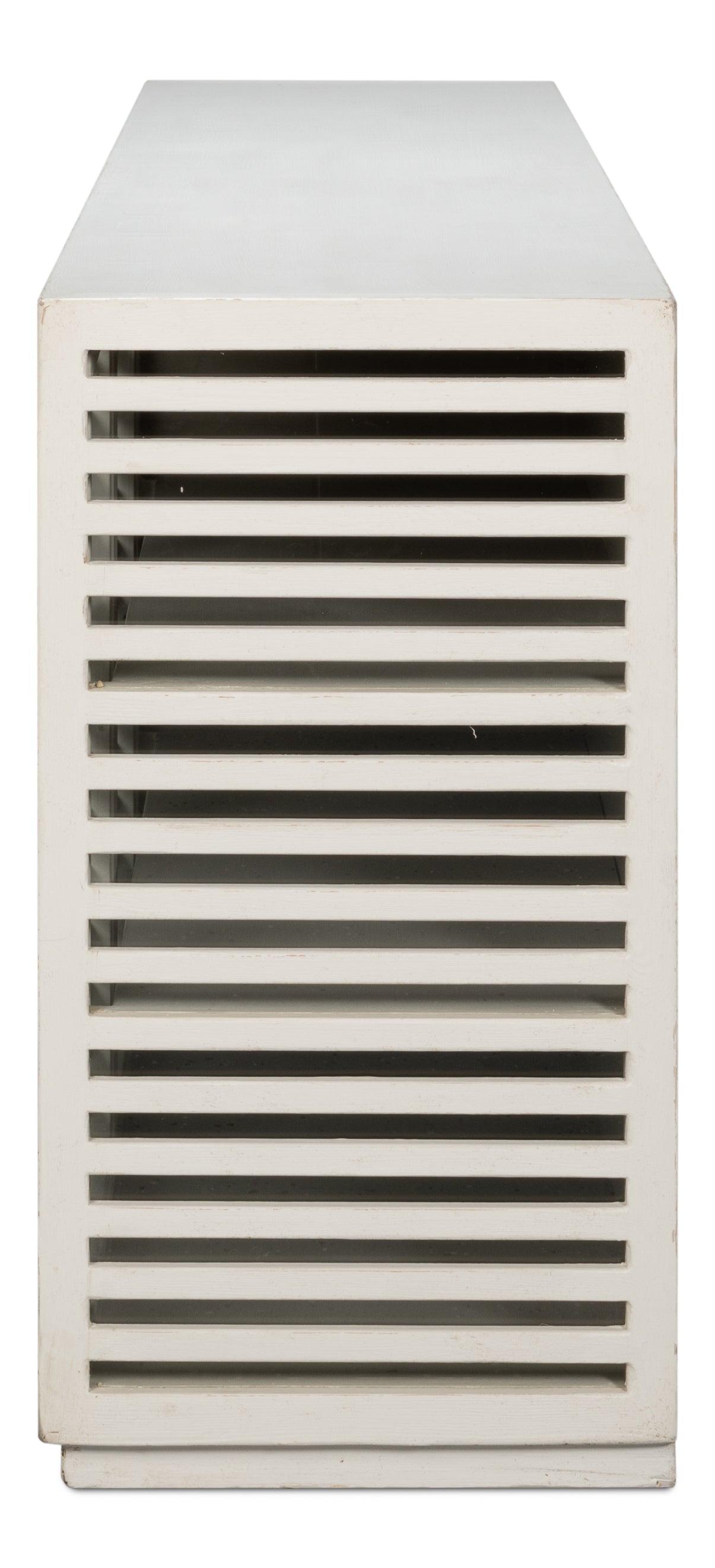 Sarreid - St. Nevis Sideboard  Antique White - White - Contemporary