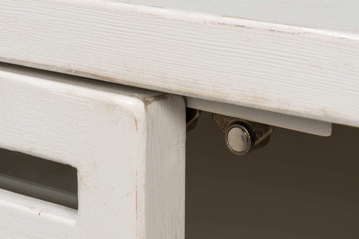 Sarreid - St. Nevis Sideboard  Antique White - White - Contemporary