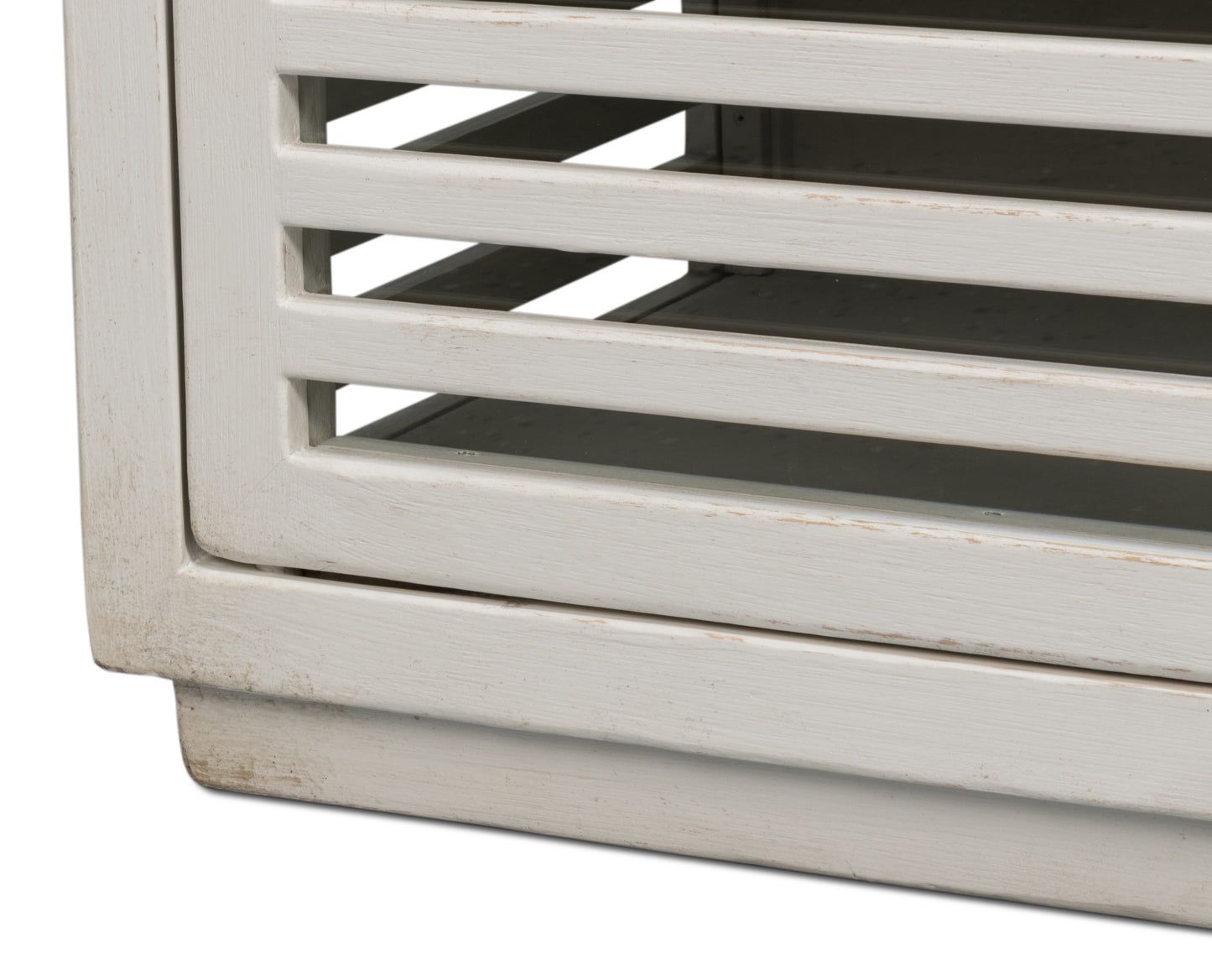 Sarreid - St. Nevis Sideboard  Antique White - White - Contemporary