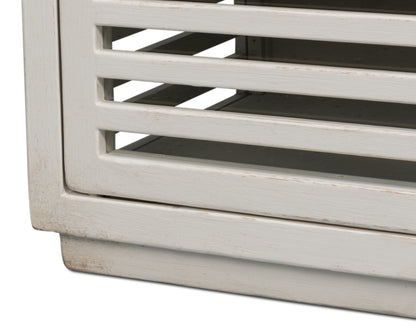 Sarreid - St. Nevis Sideboard  Antique White - White - Contemporary