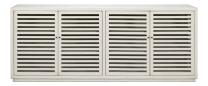 Sarreid - St. Nevis Sideboard  Antique White - White - Contemporary