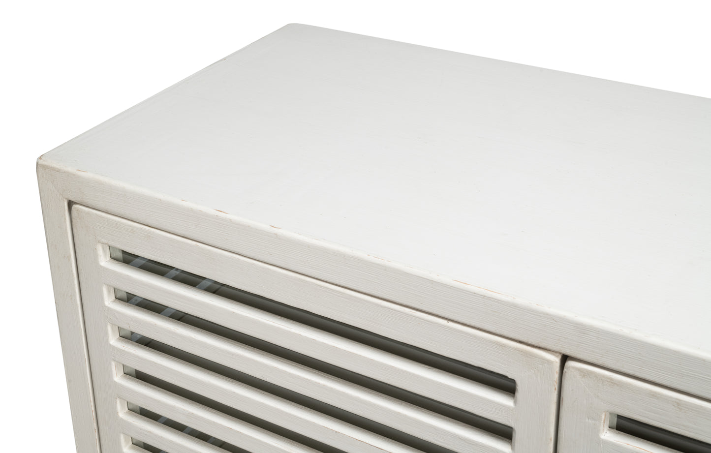 Sarreid - St. Nevis Sideboard  Antique White - White - Contemporary