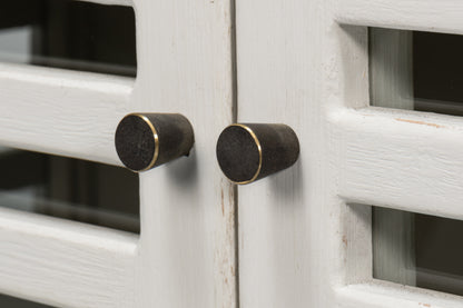 Sarreid - St. Nevis Sideboard  Antique White - White - Contemporary