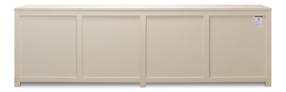 Sarreid - Eight Is Enough Sideboard  Whitewash - White - Traditional