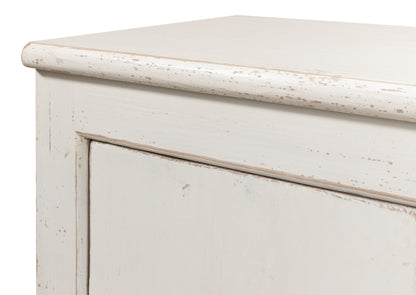 Sarreid - Eight Is Enough Sideboard  Whitewash - White - Traditional