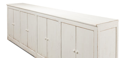 Sarreid - Eight Is Enough Sideboard  Whitewash - White - Traditional