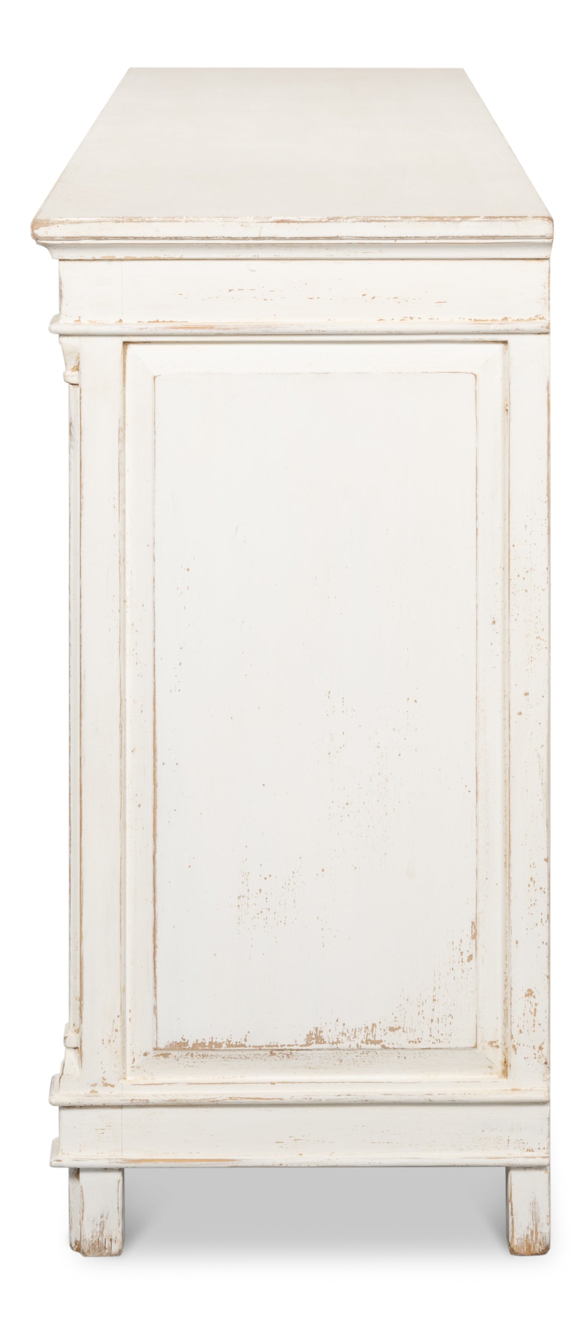Sarreid - Marksman Sideboard  Whitewash - White - Traditional