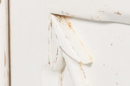 Sarreid - Marksman Sideboard  Whitewash - White - Traditional