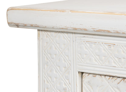 Sarreid - Persia Sideboard - White - Eclectic