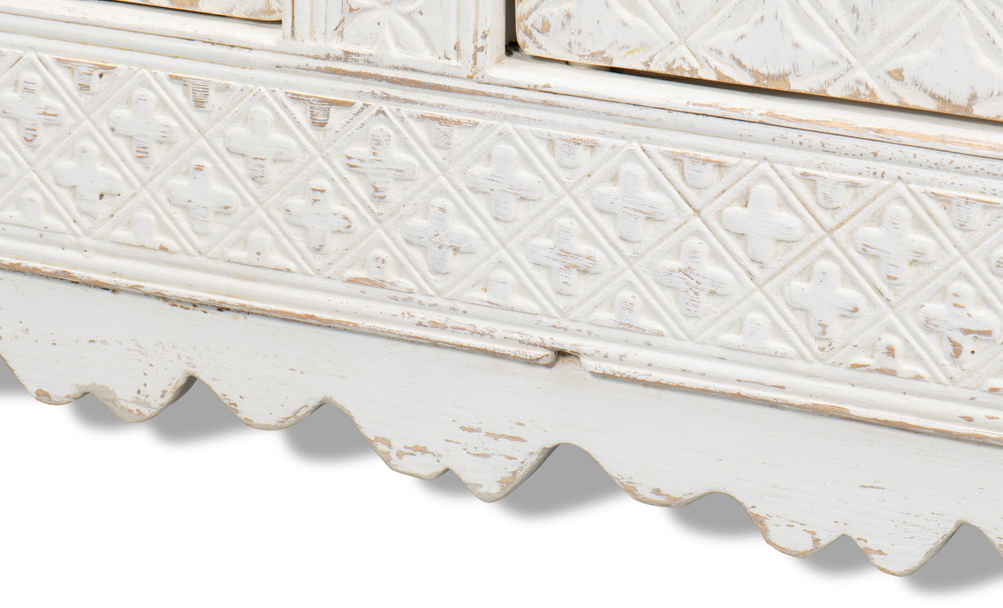 Sarreid - Persia Sideboard - White - Eclectic